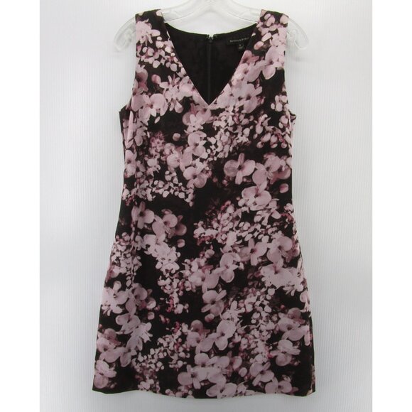 Banana Republic Dress 2 Shift Floral Cocktail Party Zip Up $128 NEW - Picture 1 of 11